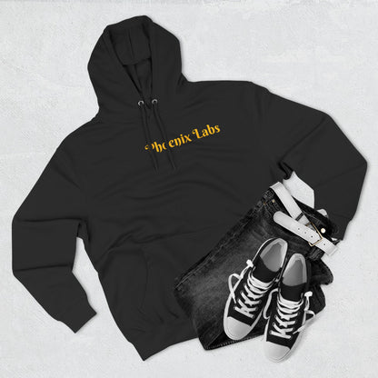 Phoenix Labs Hoodie — "Rise from the Ashes of Destruction" Graphic Fleece Hoodie