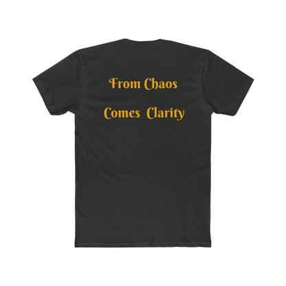 Phoenix Vibes Tee — “From Chaos Comes Clarity” Inspirational Cotton Shirt