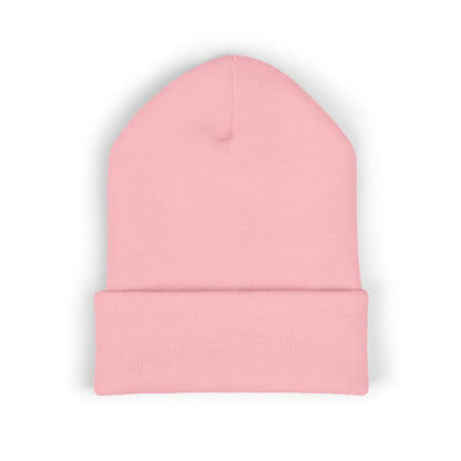 Embroidered 'WOLVY'S' Classic Cuffed Beanie — Warm Knit Winter Hat