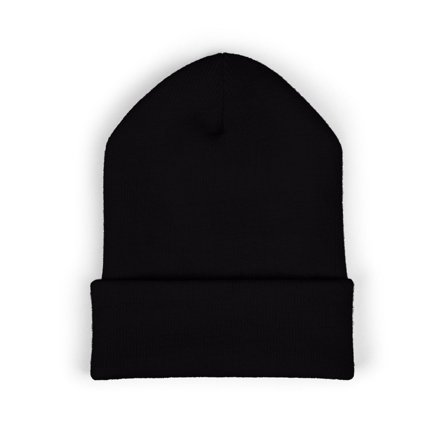 Embroidered 'WOLVY'S' Classic Cuffed Beanie — Warm Knit Winter Hat