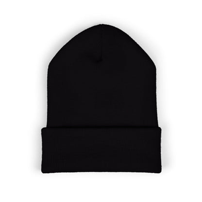 Embroidered 'WOLVY'S' Classic Cuffed Beanie — Warm Knit Winter Hat