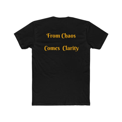 Phoenix Vibes Tee — “From Chaos Comes Clarity” Inspirational Cotton Shirt