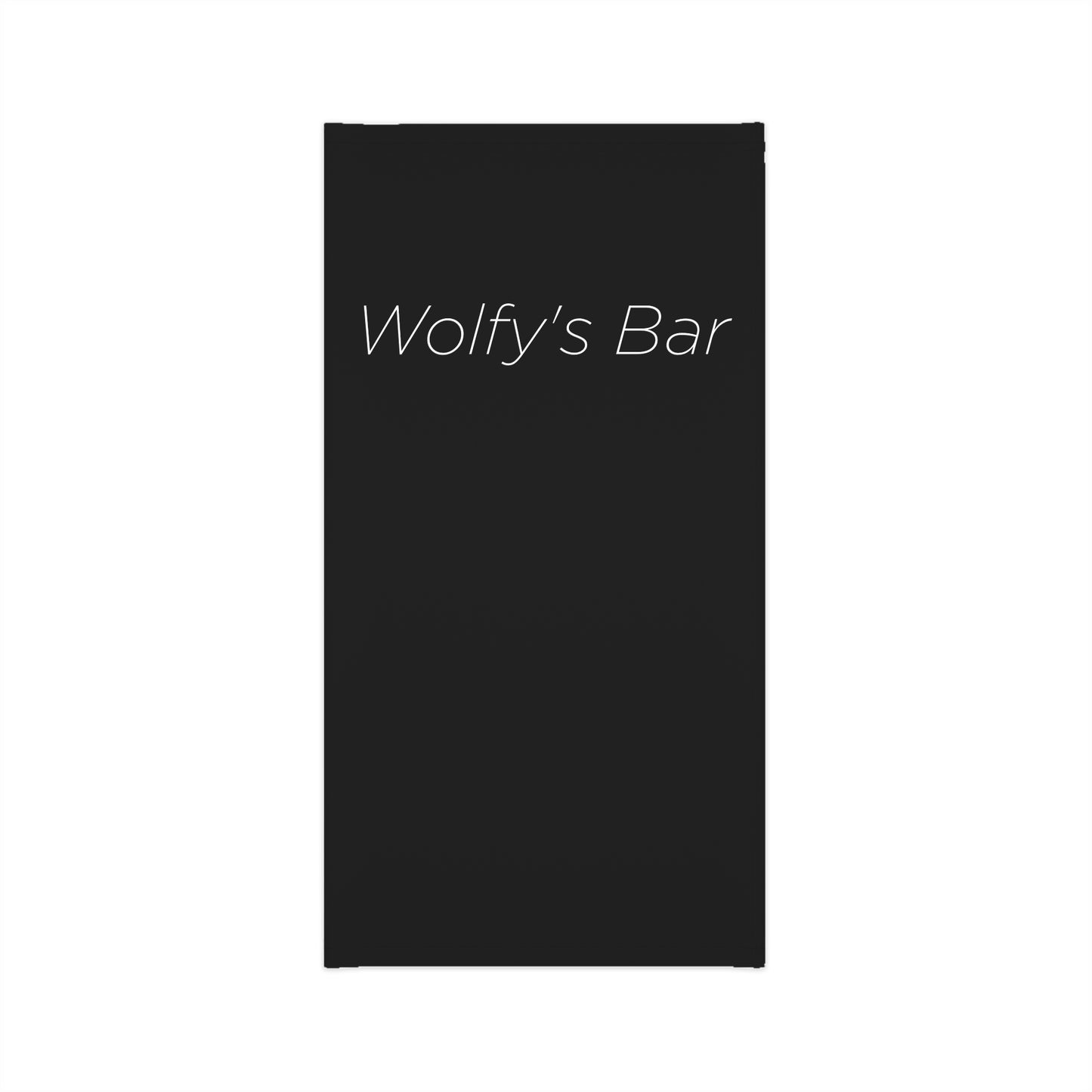 Neck Gaiter — Wolfy's Bar Logo Lightweight Face Covering