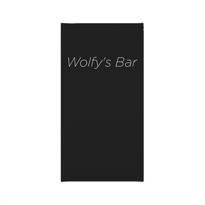 Neck Gaiter — Wolfy's Bar Logo Lightweight Face Covering