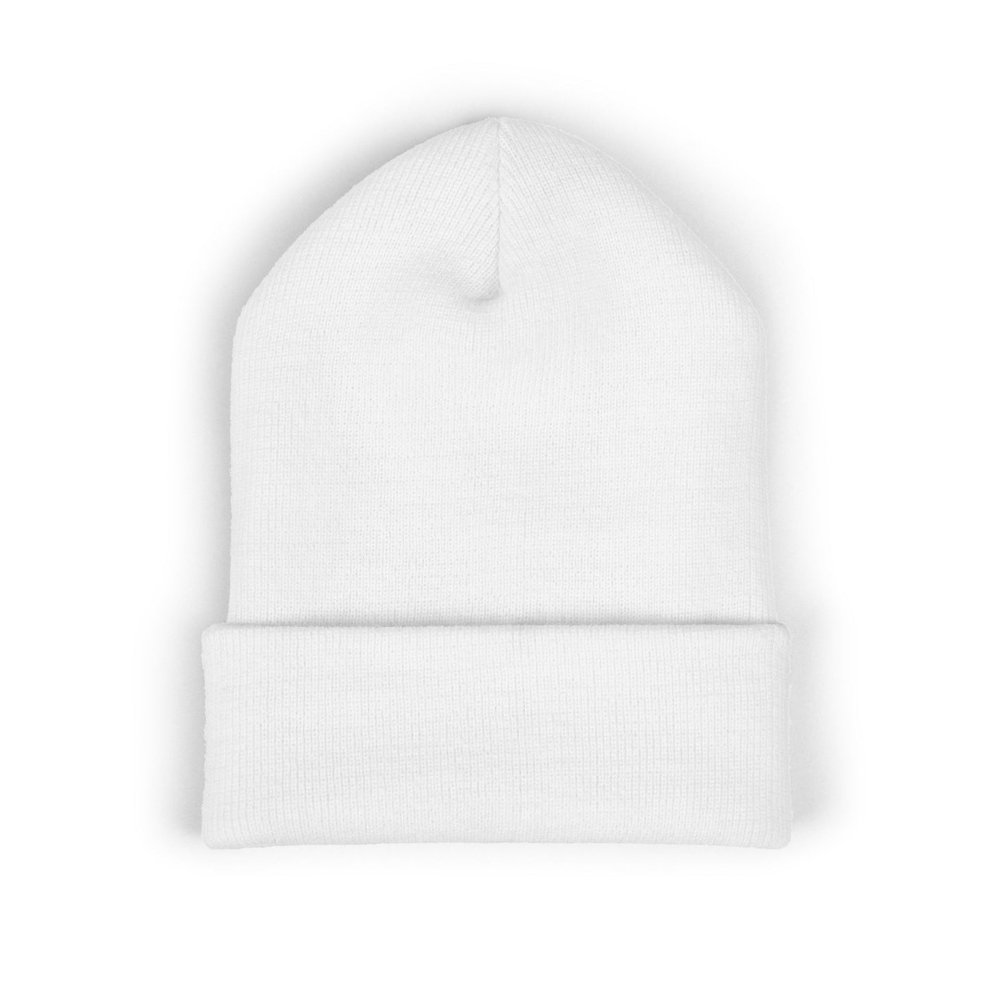 Embroidered 'WOLVY'S' Classic Cuffed Beanie — Warm Knit Winter Hat