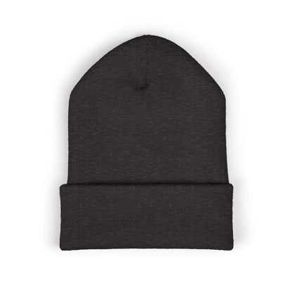Embroidered 'WOLVY'S' Classic Cuffed Beanie — Warm Knit Winter Hat