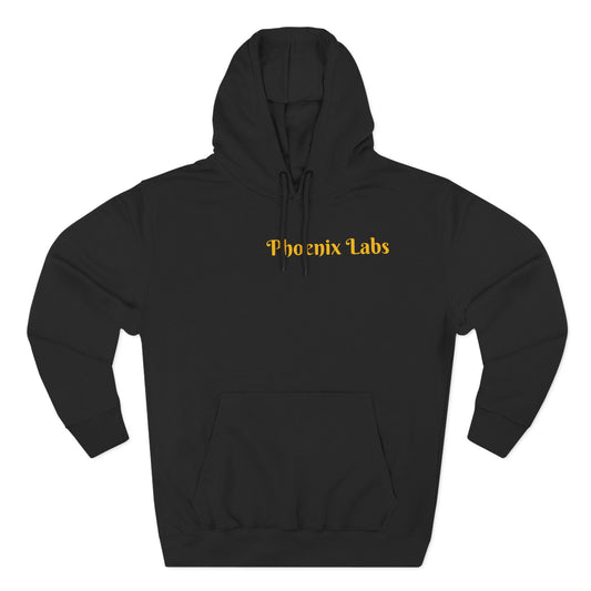 Phoenix Labs Hoodie — "Rise from the Ashes of Destruction" Graphic Fleece Hoodie